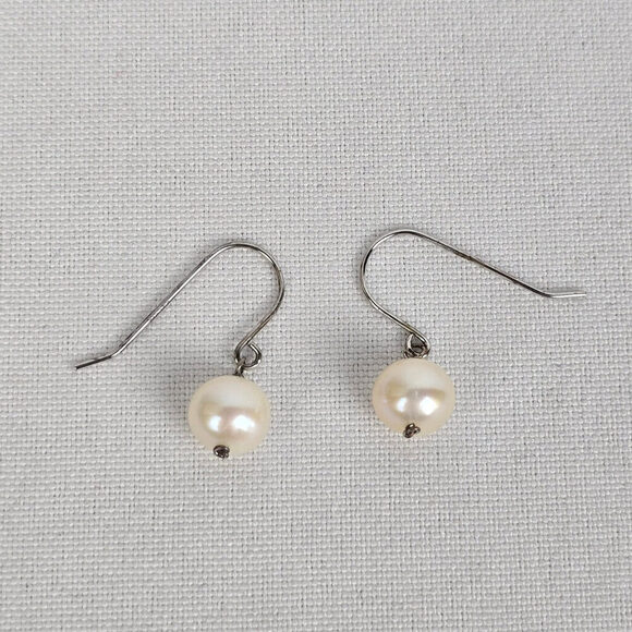 Peoples Pearl & 925 Sterling Silver Necklace Bracelet & Earring Set - Picture 9 of 14